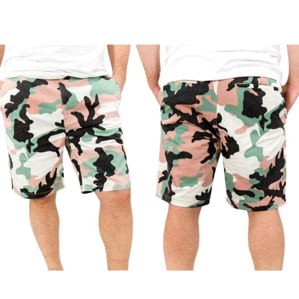 WeSC Men’s Misty Rose Rai Woven Casual Shorts Size 32 NWT